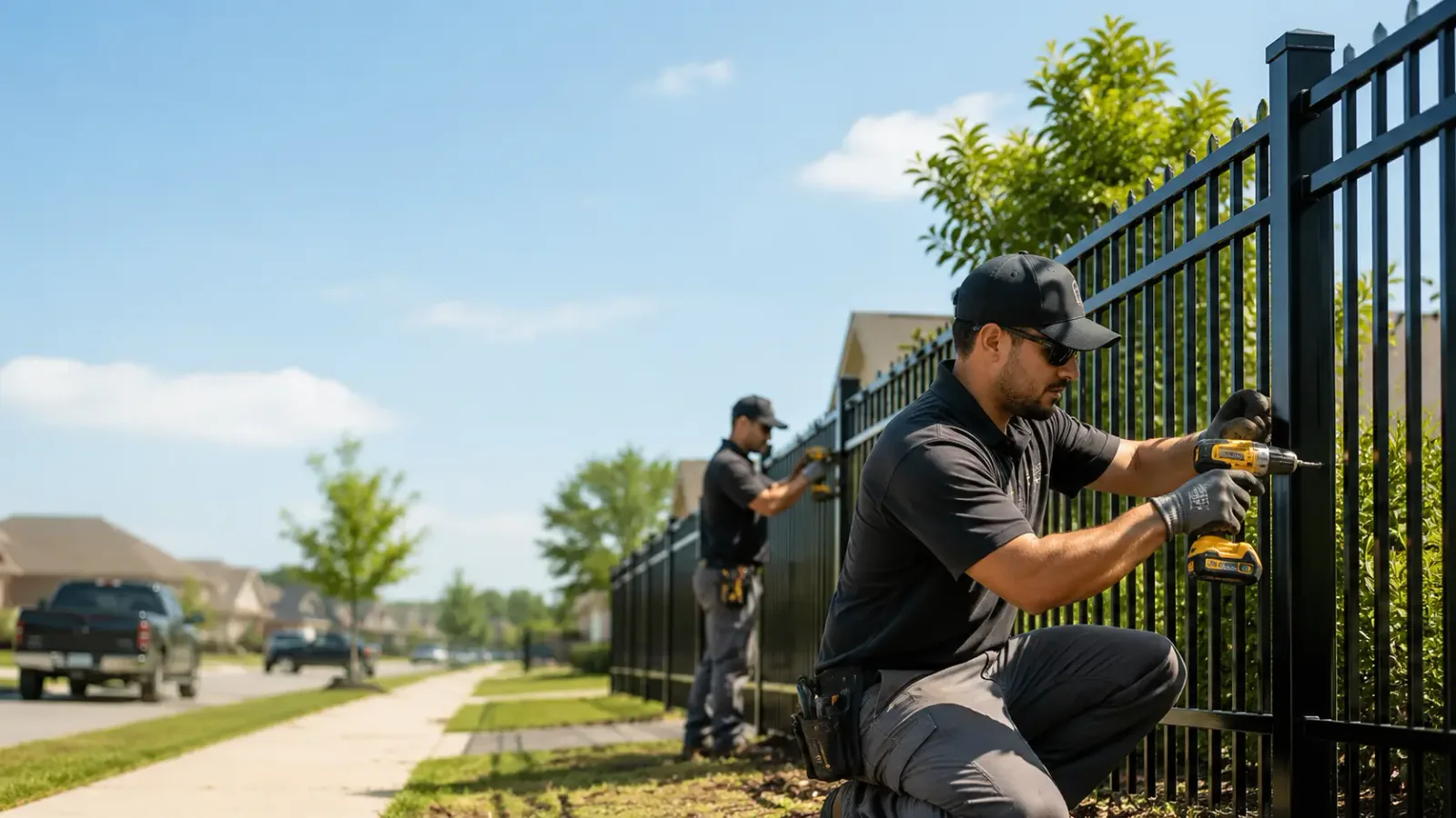 Metal Fence Installation in Prairie Du Sac, WI